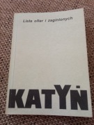 Katyń lista ofiar i zaginionych 