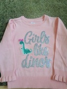 Sweterek dziew 104 cm palomino