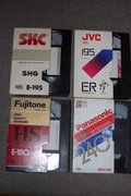 Kaseta VHS SKC JVC PANASONIC- 4 SZT
