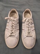 Skórzane sneakersy Moncler 43 