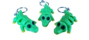 Zawieszka brelok krokodylek 3d