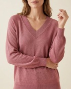 F&F nowy sweterek z błyskiem 34