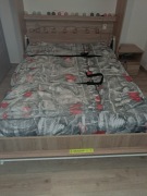 Łóżko składane Smartbett 1 140x200 dąb sonoma