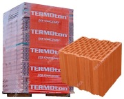 cegła ceramiczna 30 cm Termoton kratówka ceramika ściana murowanie pustak