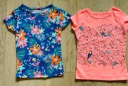 2 x Bluzeczka bluzka Carter's dżungla Rozm. 9 miesięcy 74 cm