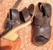 Art 37 hiszpańskie buty drewniaki/sandały
