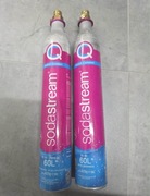 SodaStream Pink Quick Connect – butla pusta jak nowa