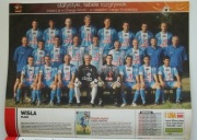 WISŁA Płock -- 7 plakatów drużyn (sezony: 2006/07 do 2025/26)