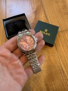 zegarek rolek różowy