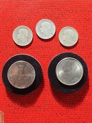 Polska 2 zł 1932 1933 1934 Królowa Jadwiga 1988 Król Jagiełło 1989