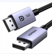 UGREEN KABEL PRZEWÓD WIDEO PORT MĘSKI 2M 16K