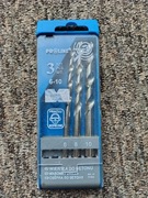 Wiertła do betonu 3 sztuki 