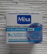 MIXA HYALUROGEL NOC Nawilżający krem-maska na noc, 50 ml