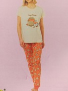 PUSHEEN piżama damska S długie spodnie