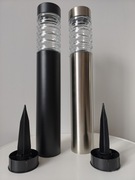 Lampa solarna wysoka  czarna lub srebrna 