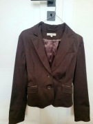 Brązowy krótki żakiet reserved rozmiar 36