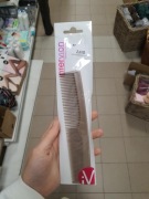 grzebień do włosów intervion dwie grubości ząbków do czesania i strzyżenia