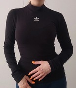 Golf adidas czarny bluzka z długim rękawem XS 34