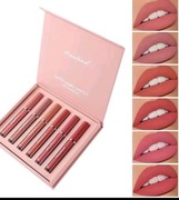 Nowy zestaw pomadki do ust wodoodporne 6szt 