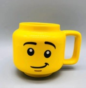 Ceramiczny Kubek z Motywem Głowy Ludzika LEGO 250 ml – Stylowy
