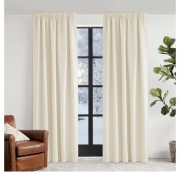 2 Zasłony 140x240cm Zaciemniające Termiczne Z Taśmą