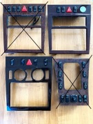 Ramki radia COMAND 2 DIN, lewarka Mercedes W210 E320 E430 E55 AMG