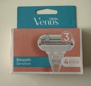 Wkłady do maszynek Gillette Venus do skóry WRAŻLIWEJ 4 szt.