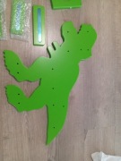 Półka na zabawki regał dinozaur 60 x 45 Nowa