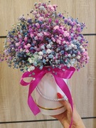 Flower box z zywej gipsowki