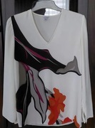 JIGSAW__Bluzka jedwabna__36/38    100% silk