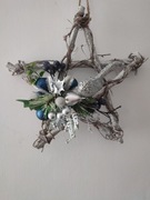 Stroik ścienny gwiazdka, wianek gwiazdka