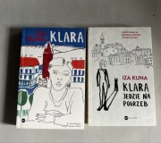 Iza Kuna Klara i Klara jedzie na pogrzeb - zestaw 2 ksiażek - nowe