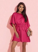 Nowa sukienka_fuksja_- ONE SIZE, najlepiej L, XL, XXL