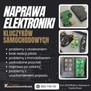 Naprawa Elektroniki kluczyków i pilotów samochodowych 
