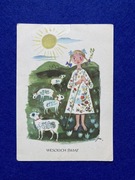 J. M Szancer Pocztówka Wielkanoc Wesołych Świąt 