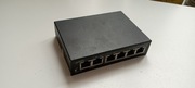 Switch sieciowy Pulsar S64 – 4x PoE + 1x Uplink, 10/100 Mbps