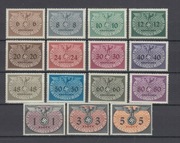 GG 1940 - Urzędowe Fi 1-15**