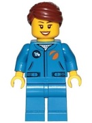 LEGO Space (cty1036) Astronaut Female Blue 