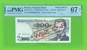 Banknot Wzór 200 - CR - 1986 -   PMG 67 EPQ