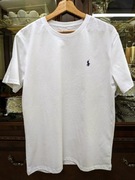 Koszulka T-shirt Ralph Lauren Biała Gładka Rozmiar M