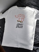 Zara 152 młodzieżowy t-shirt dla chłopaka mózg 