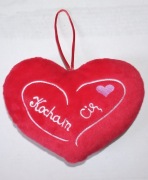 Maskotka Poduszka Pluszak Kocham Cię SERCE - 21cm