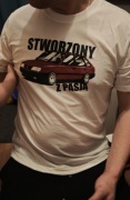 Koszulki męskie Vintage limiter edition auta maluch polonez 