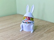 Wielkanocna ozdoba - Stojak na Kinder Niespodzianke