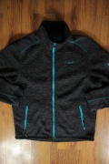 Polar Hickory r. L 52 męski szary z golfem poliestrowy zapinany 
