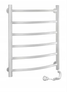 Grzejnik łazienkowy elektryczny Thermoval 80 W 480 x 600 mm biaty