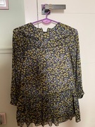 sukienka 140 zara kwiatuszki boho