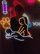 Masaż gorącymi kamieniami LED Napis Świetlne. Dekoracje Neon LED. 