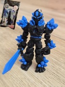 Breloczek Żywiołaka Ciemna Strona Mocy Niebieski 3D -Druk3d fidget Keychain