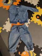 komplet dresowy r.68/74 F&F spodnie bluza 